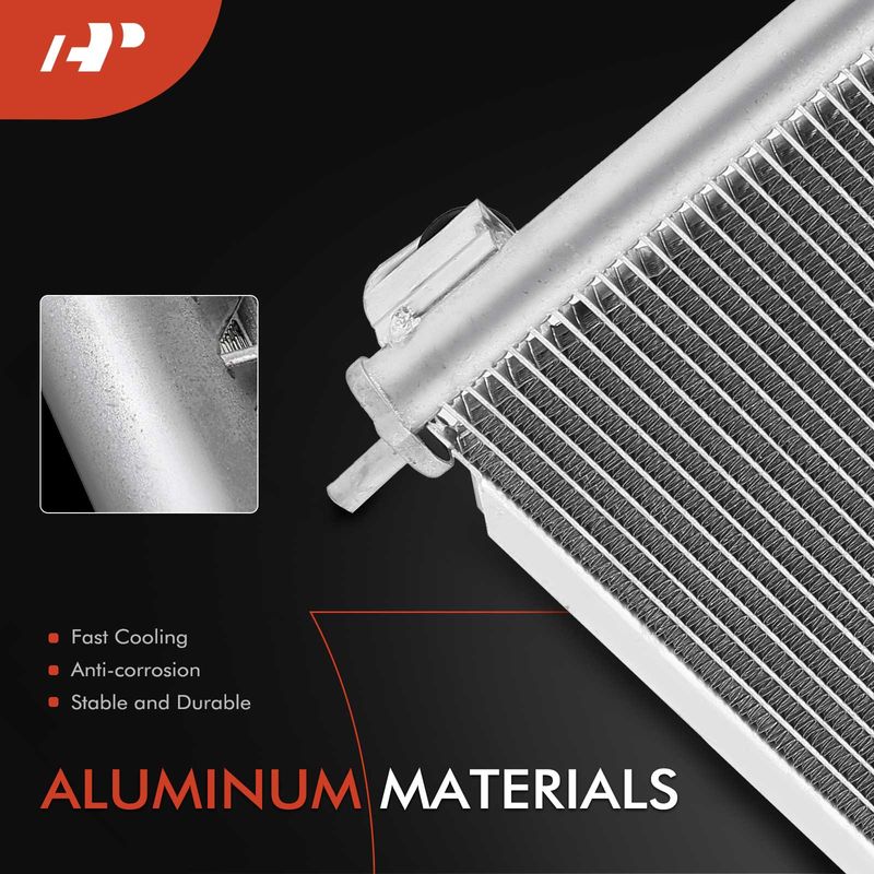 A/C Condenser with Receiver Drier for Honda Civic 2012-2015 L4 1.8L 2.4L