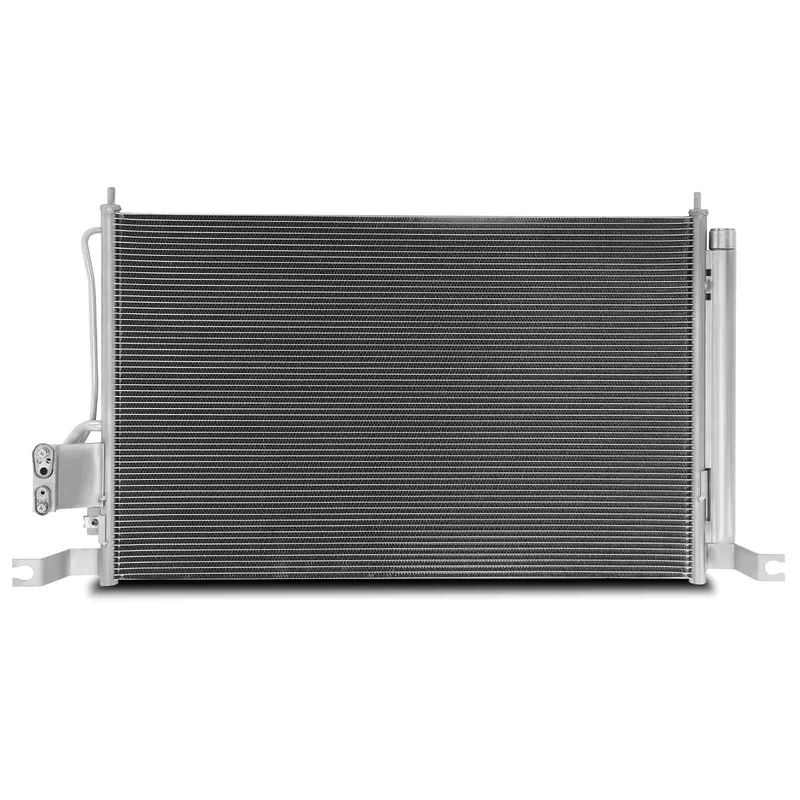 A/C Condenser with Receiver Drier for Hyundai Santa Fe 2007-2009 2.7L