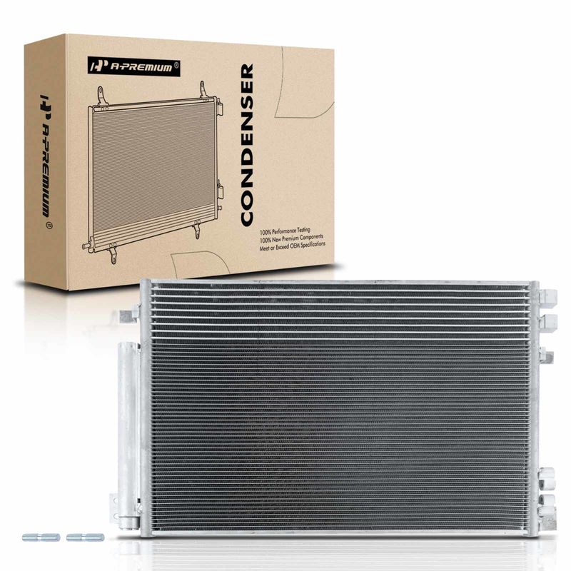 A/C Condenser with Receiver Drier for Chevy Camaro 2016-2021 Cadillac CTS ATS
