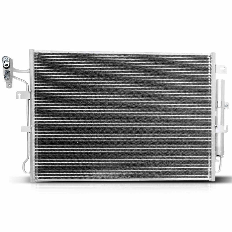 A/C Condenser with Receiver Drier for Land Rover LR3 2005-2009 LR4 2010-2013