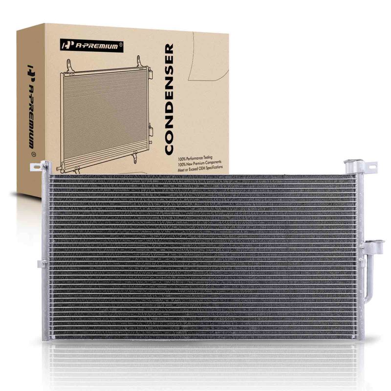 A/C Condenser without Receiver Drier for Jaguar X-Type 2002 2003 2004 2005-2008