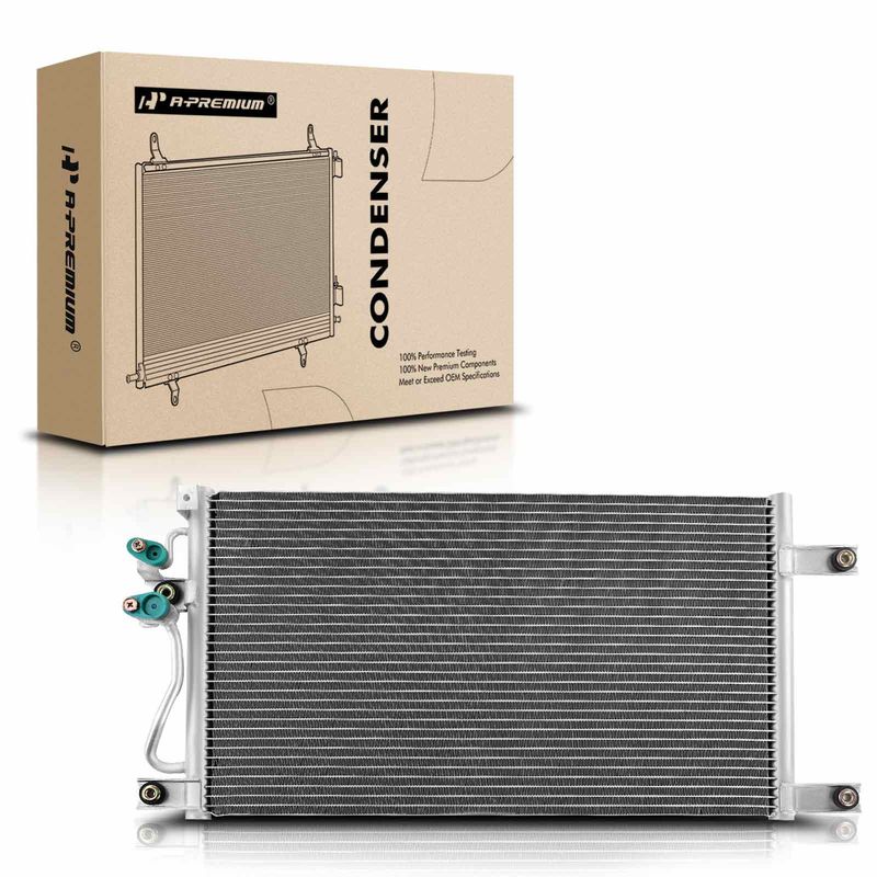 A/C Condenser without Receiver Drier for Mitsubishi Montero Sport 1997-2004