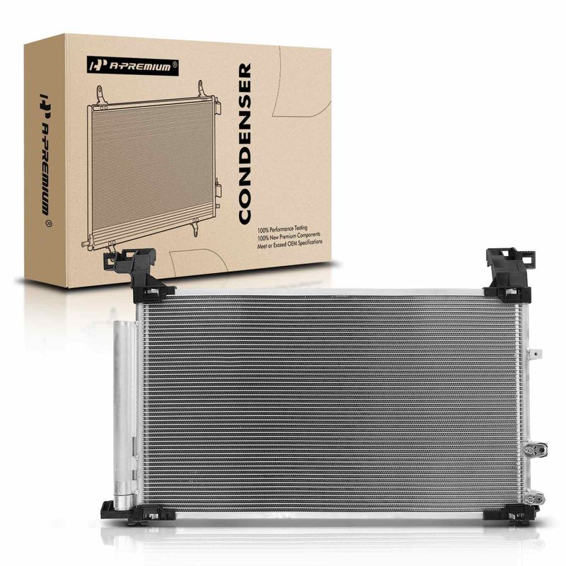 A/C Condenser with Receiver Drier for Lexus IS200t 2016-2017 IS300 2018-2020