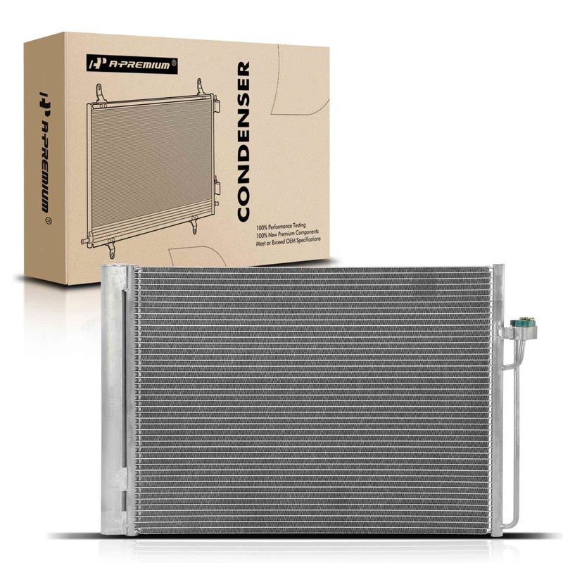A/C Condenser with Receiver Drier for BMW X5 2007-2018 X6 2008-2019 F15 E70