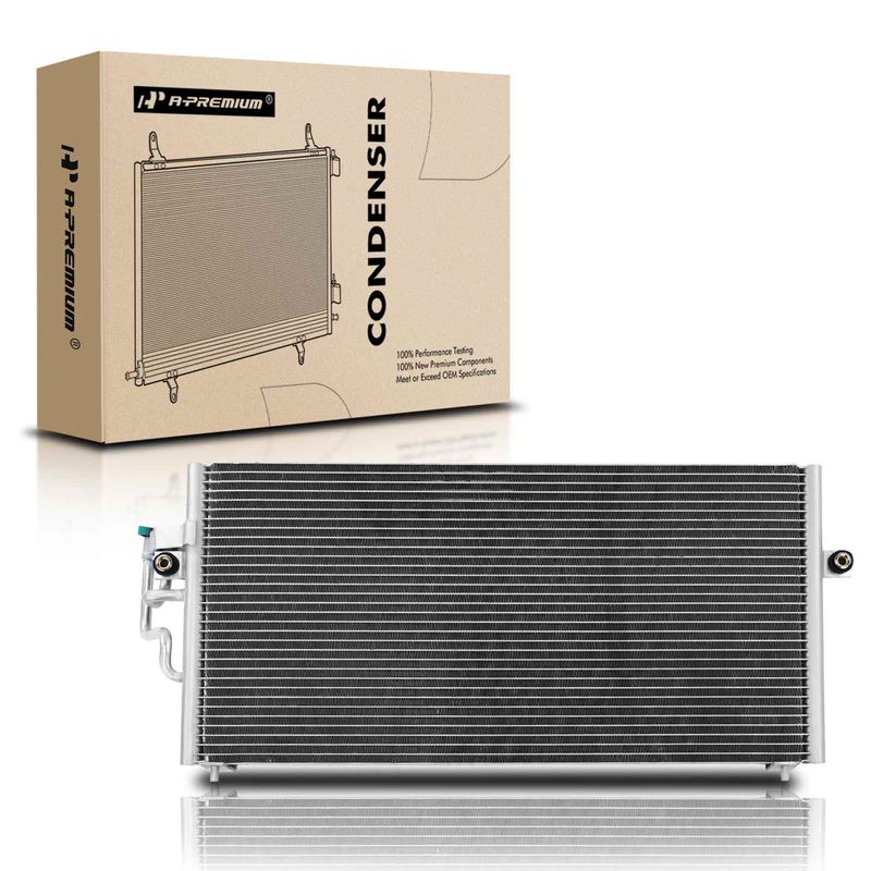 A/C Condenser without Receiver Drier for Mitsubishi Mirage 1997 1998 1999-2002