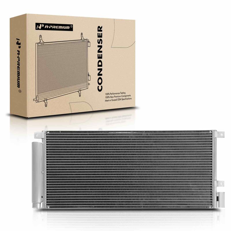 A/C Condenser with Receiver Drier for Buick Encore 2013-2014 Chevy Trax 1.4L