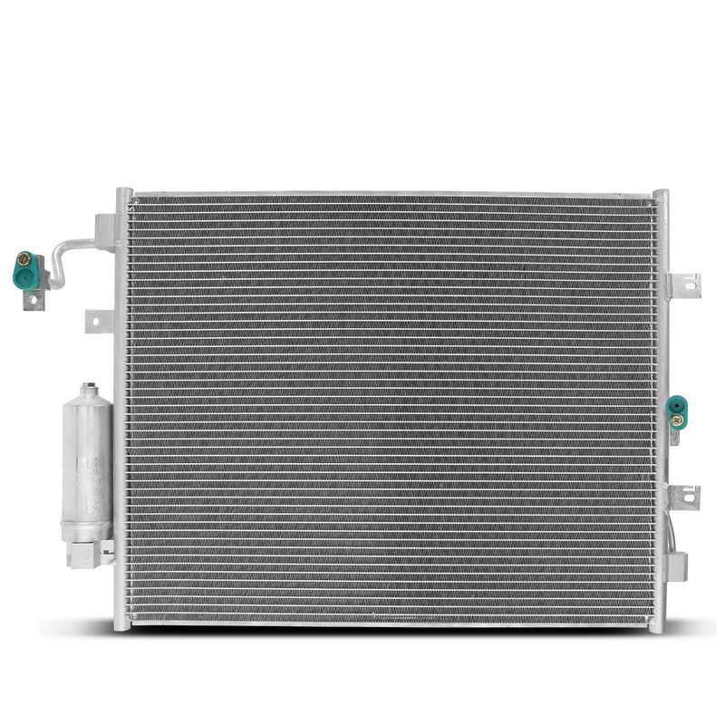 A/C Condenser with Receiver Drier for Nissan Titan 2017-2019 V8 5.6L