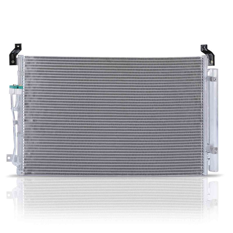 A/C Condenser with Receiver Drier for Hyundai Veracruz 2007-2012 V6 3.8L