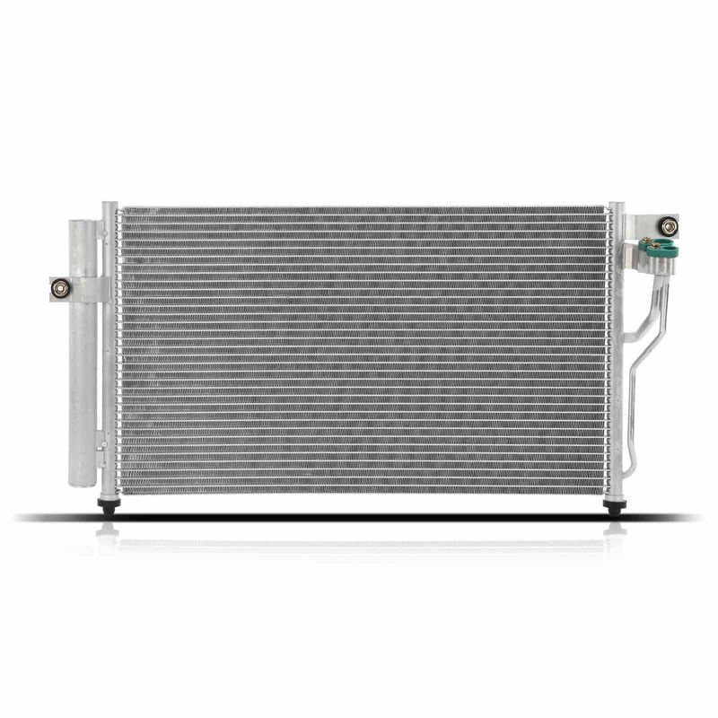 A/C Condenser with Receiver Drier for Hyundai Accent 2006-2011 L4 1.6L