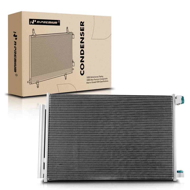 A/C Condenser with Receiver Drier for Mercedes-Benz E300 AMG GT C300 GLC300 S450