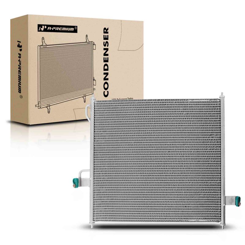 A/C Condenser without Receiver Drier for Ford Explorer Sport Trac 2007-2010
