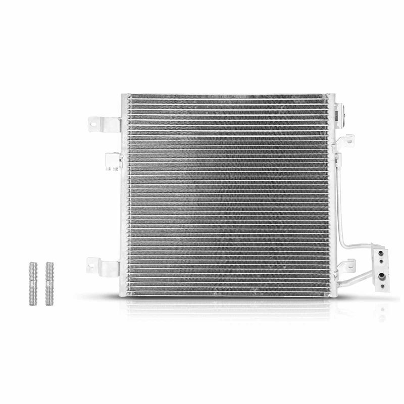 A/C Condenser without Receiver Drier for Jeep Wrangler 2007-2011 3.8L Auto Trans