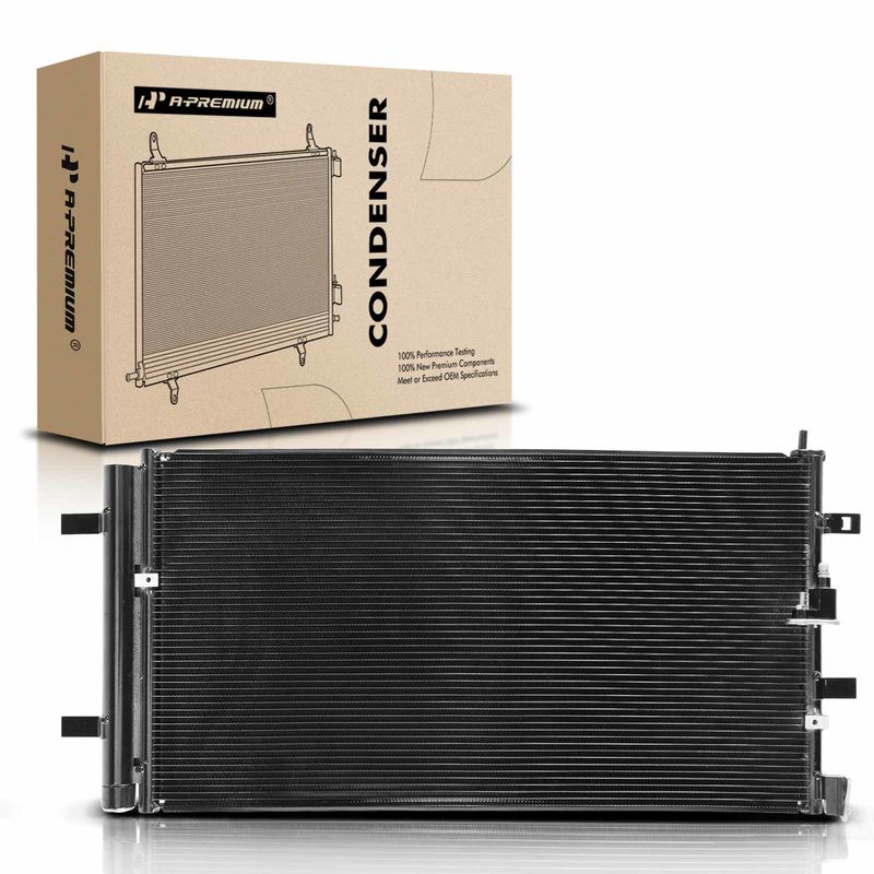 A/C Condenser with Receiver Drier for Audi Q5 2013 2014 2015 2016 2.0L FHEV