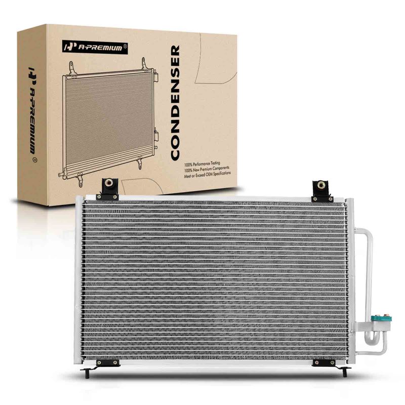 A/C Condenser without Receiver Drier for Kia Rio 2001-2002 L4 1.5L