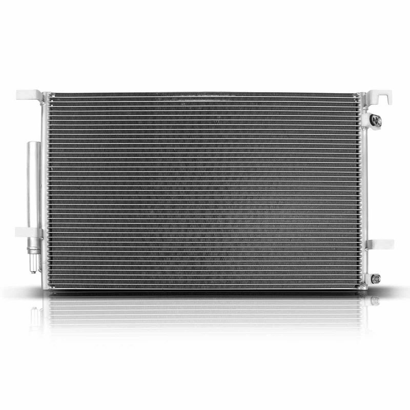 AC Condenser with Receiver Drier for Ford Mustang 15-22 V6 3.7L V8 5.0L 5.2L