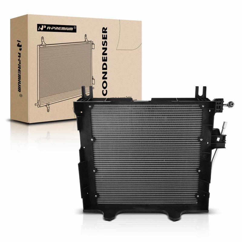 AC Condenser without Receiver Drier for Dodge Dakota 97-99 Durango 98-99