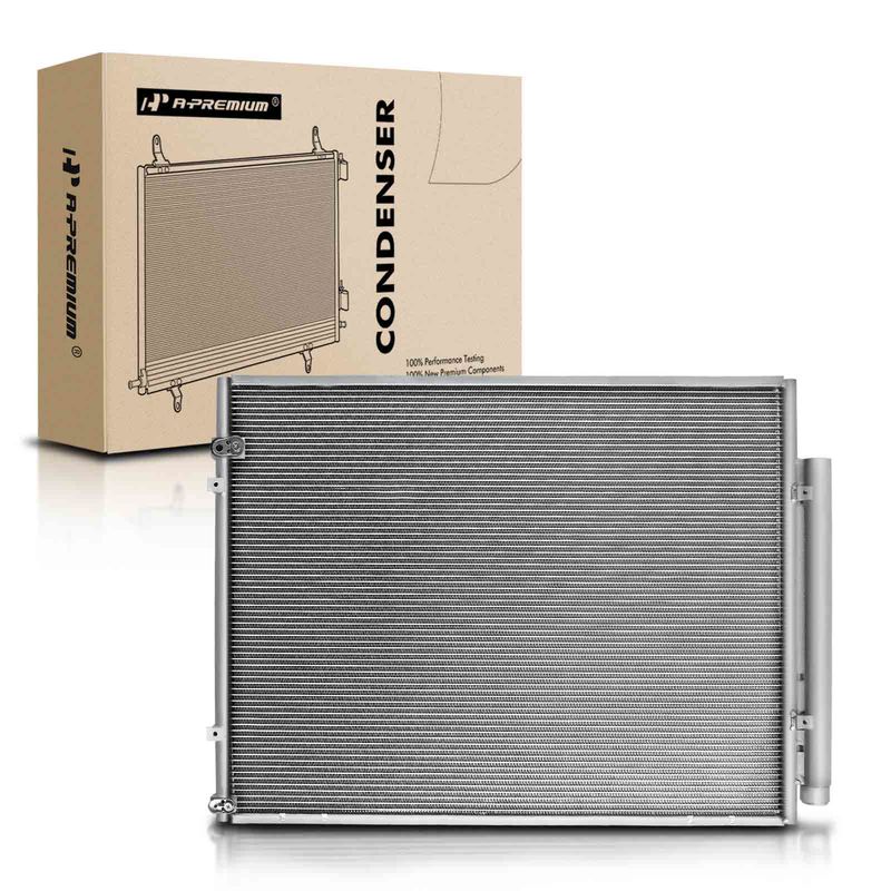 AC Condenser with Receiver Drier for Toyota Highlander 06-07 Lexus RX400h 06-08