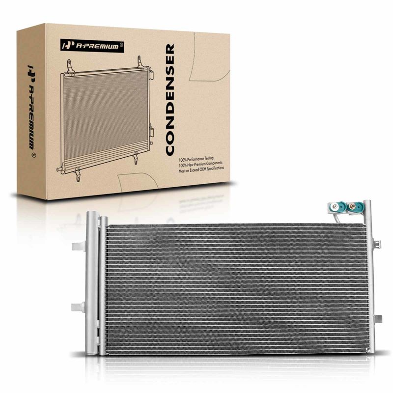 AC Condenser with Receiver Drier for Audi Q3 Q3 Quattro 2015-2018 2.0L Petrol
