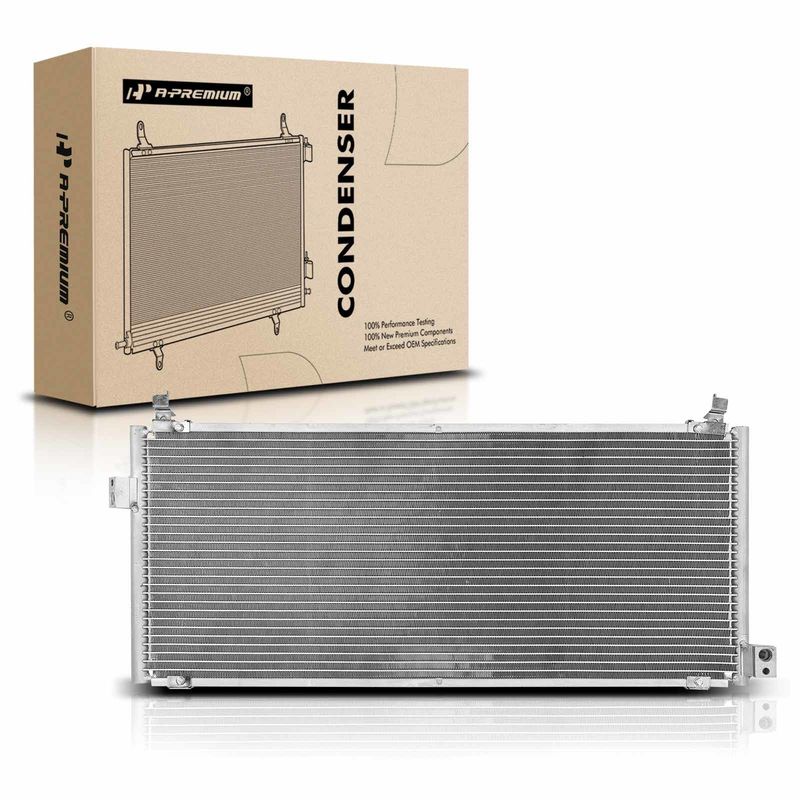 AC Condenser without Receiver Drier for Subaru Impreza 1.8L 2.2L 2.5L