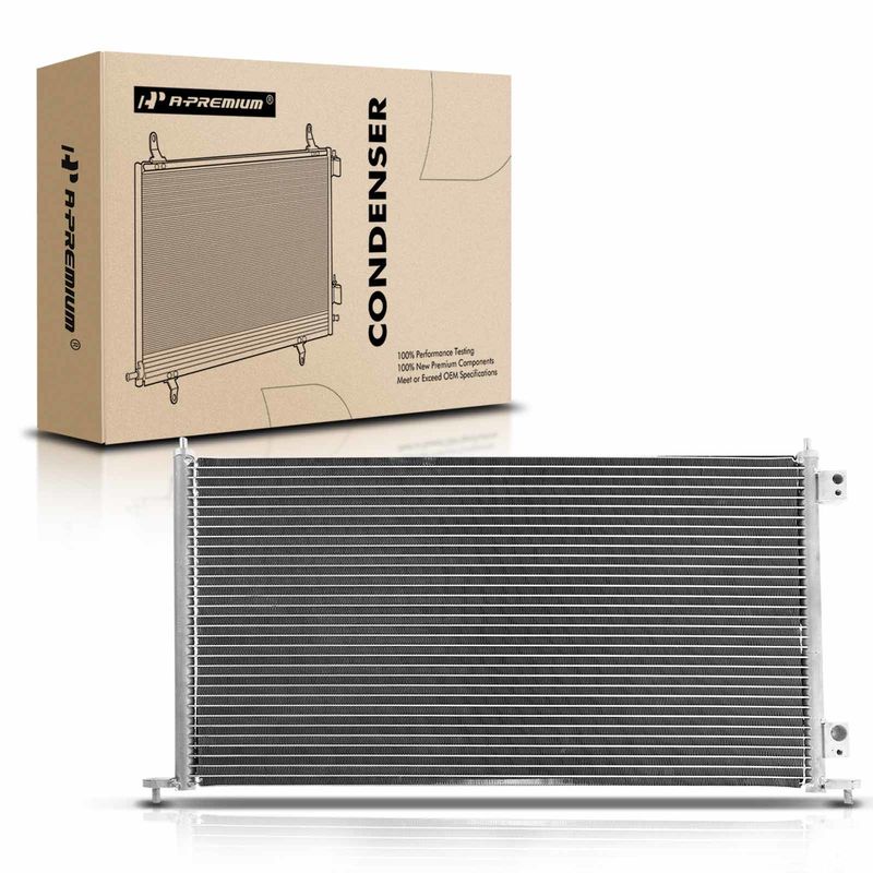 AC Condenser without Receiver Drier for Honda Civic 2002-2005 L4 2.0L