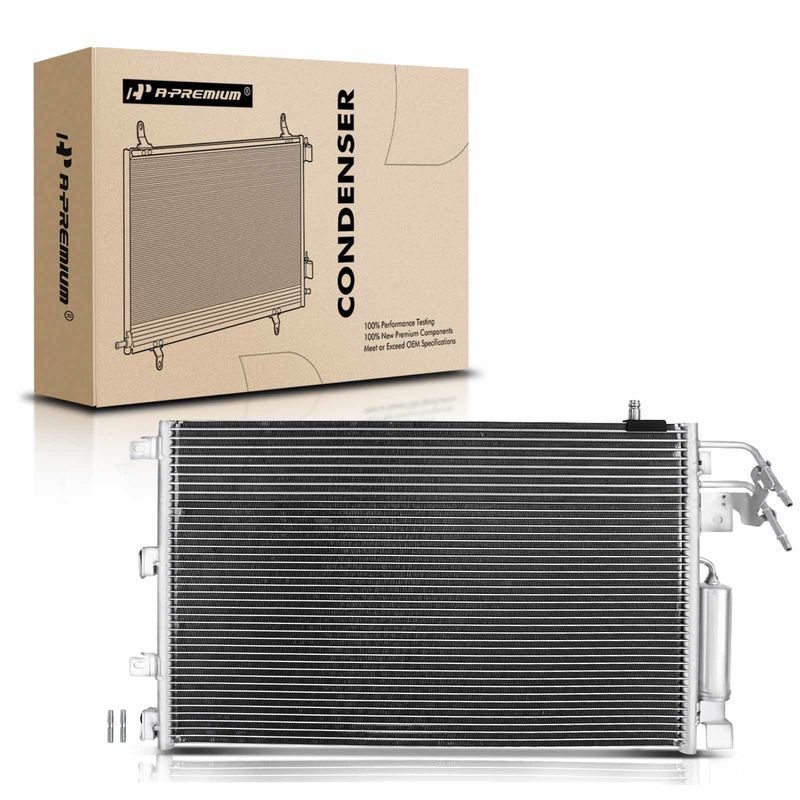 AC Condenser with Receiver Drier for Ford Focus 2008-2011 2.0L
