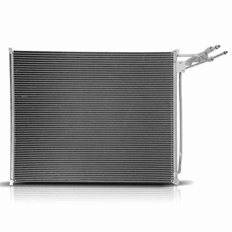 AC Condenser without Receiver Drier for Ford E-150 E-250 Super Duty Econoline