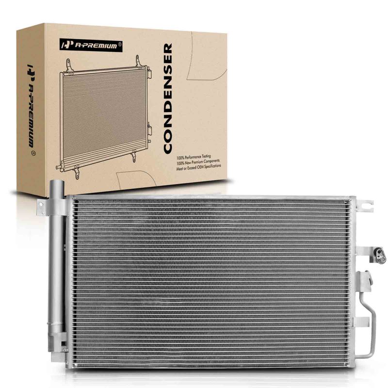 AC Condenser with Receiver Drier for Chevrolet Equinox Pontiac Torrent 06-09
