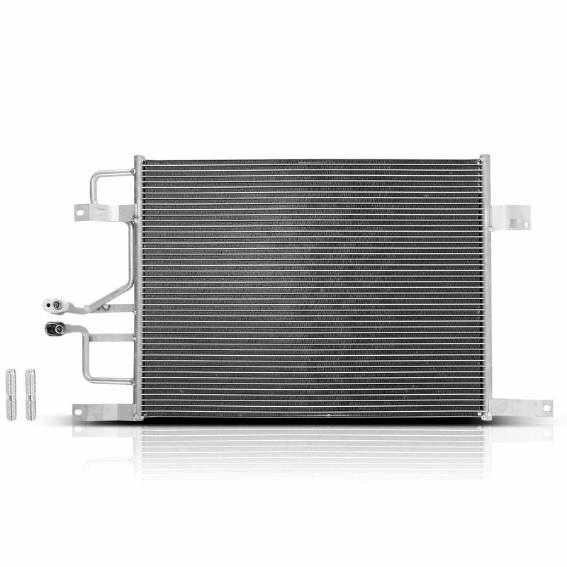 AC Condenser without Receiver Drier for Lincoln Ford Mercury 1998-2002 4.6L
