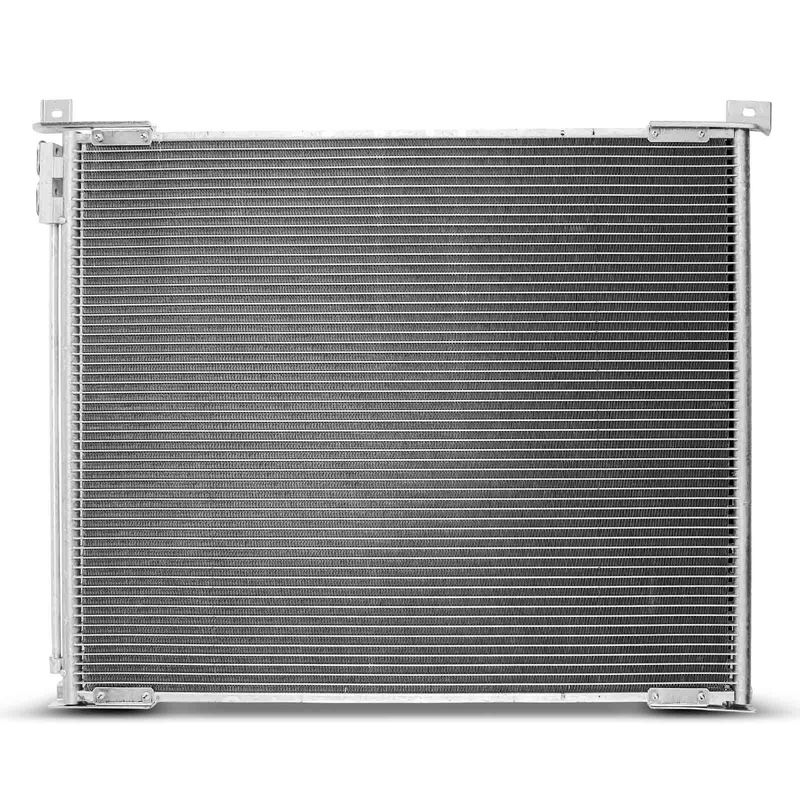 AC Condenser without Receiver Drier for Ford E-350 Club Wagon E-350 Super Duty