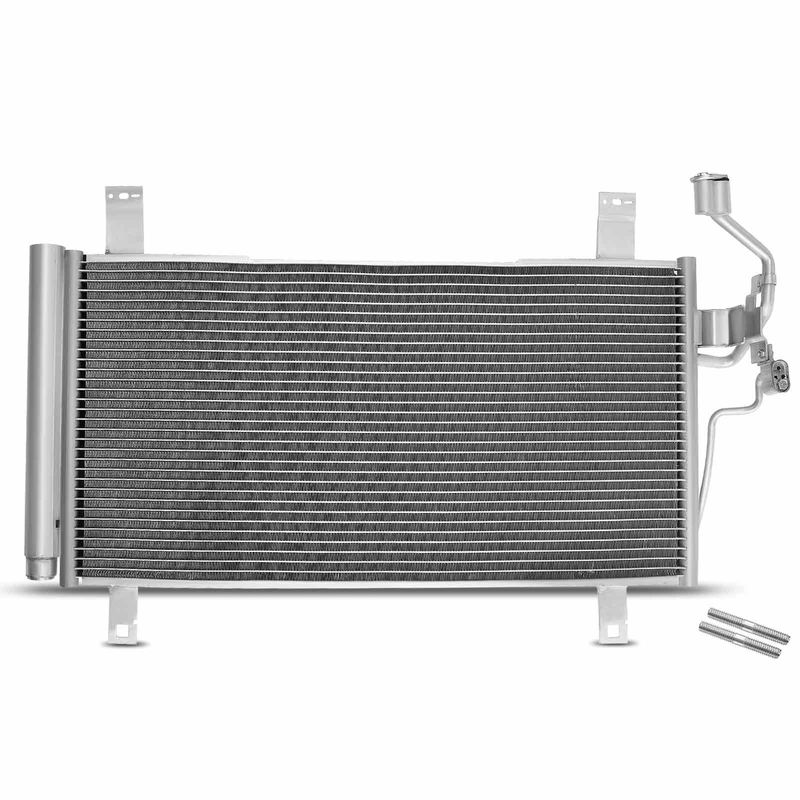 AC Condenser with Receiver Drier for Mazda 6 2003-2008 L4 2.3L V6 3.0L