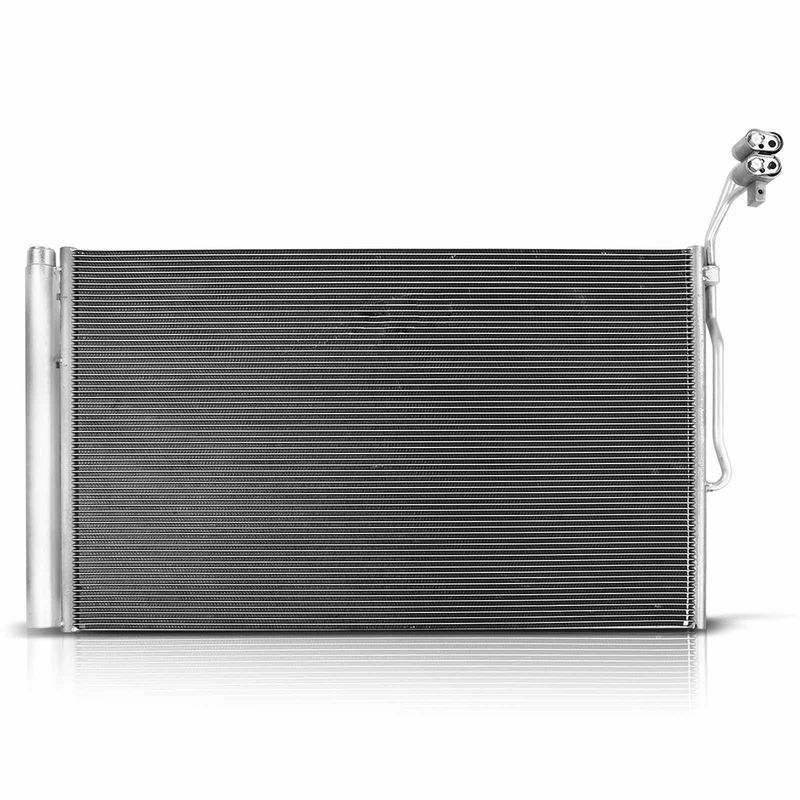 AC Condenser with Receiver Drier for Volkswagen Touareg 11-17 Porsche Cayenne