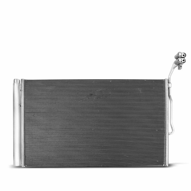 AC Condenser with Receiver Drier for Volkswagen Touareg 11-17 Porsche Cayenne