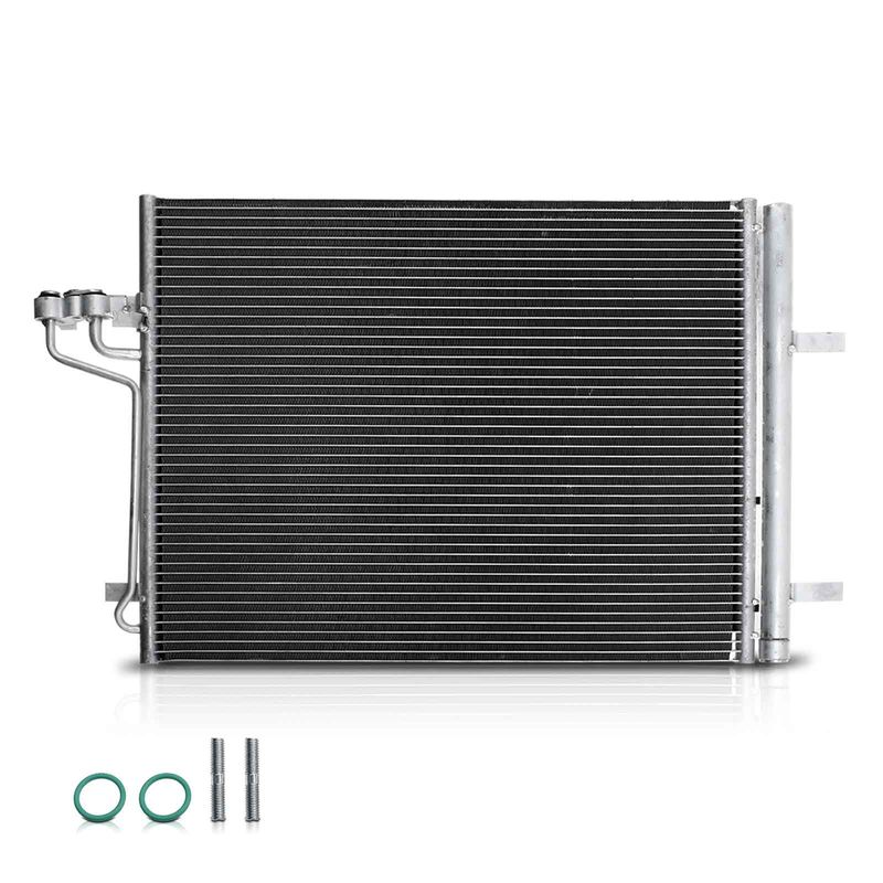 AC Condenser with Receiver Drier for Ford Focus ST 2013-2015 L4 2.0L
