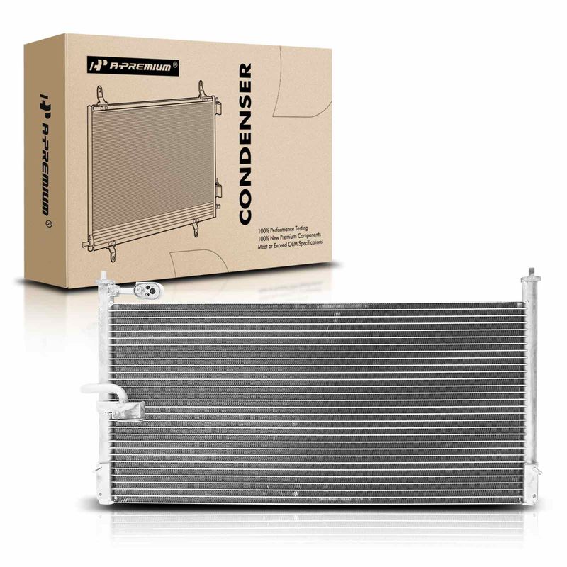 AC Condenser without Receiver Drier for Honda Accord 1990-1993 L4 2.2L