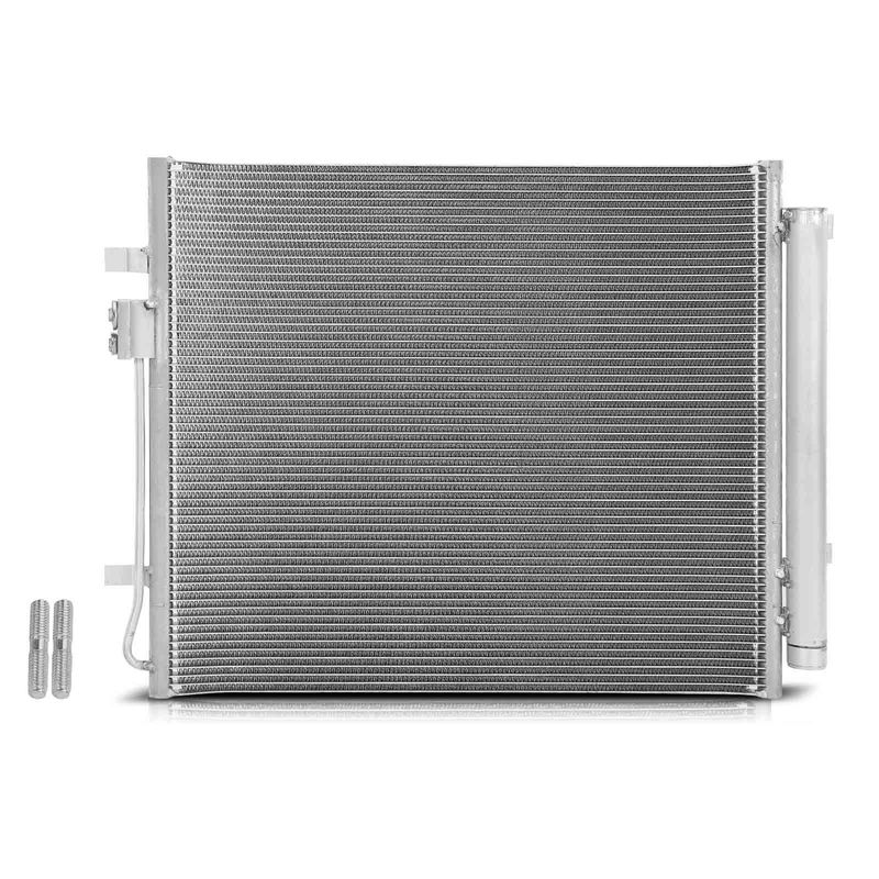 AC Condenser with Receiver Drier & Bracket for Kia Sorento Hyundai Santa Fe 2.5L