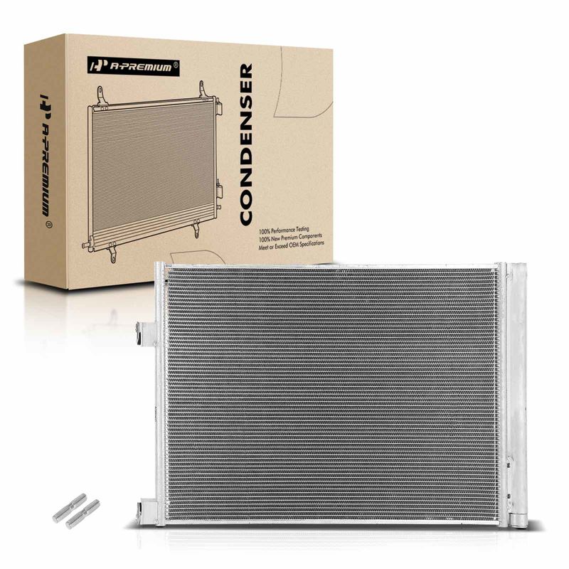 A/C Condenser with Receiver Drier for Cadillac CT6 2016 2017 2018-2020