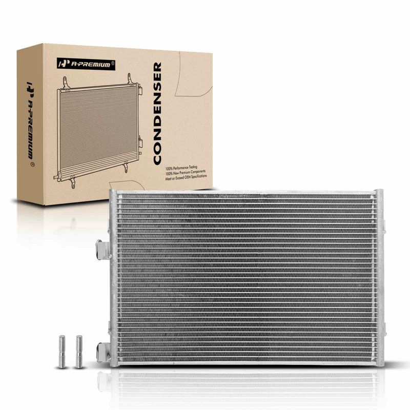 A/C Condenser without Receiver Drier for Chrysler PT Cruiser 2001-2010 L4 2.4L