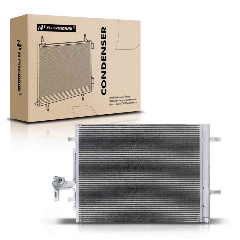 A/C Condenser with Receiver Drier for Land Rover Range Rover Evoque 2012-2016