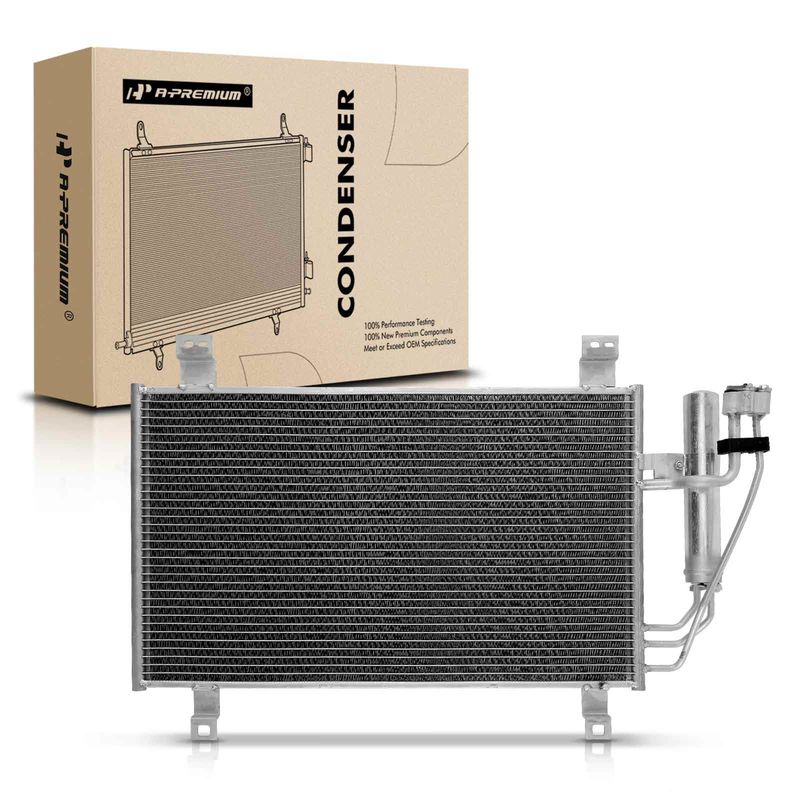 A/C Condenser with Receiver Drier for Mazda CX-3 2016-2021 L4 2.0L