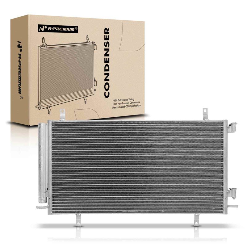 A/C Condenser with Receiver Drier for Chevrolet Camaro 2012-2015 6.2L 3.6L