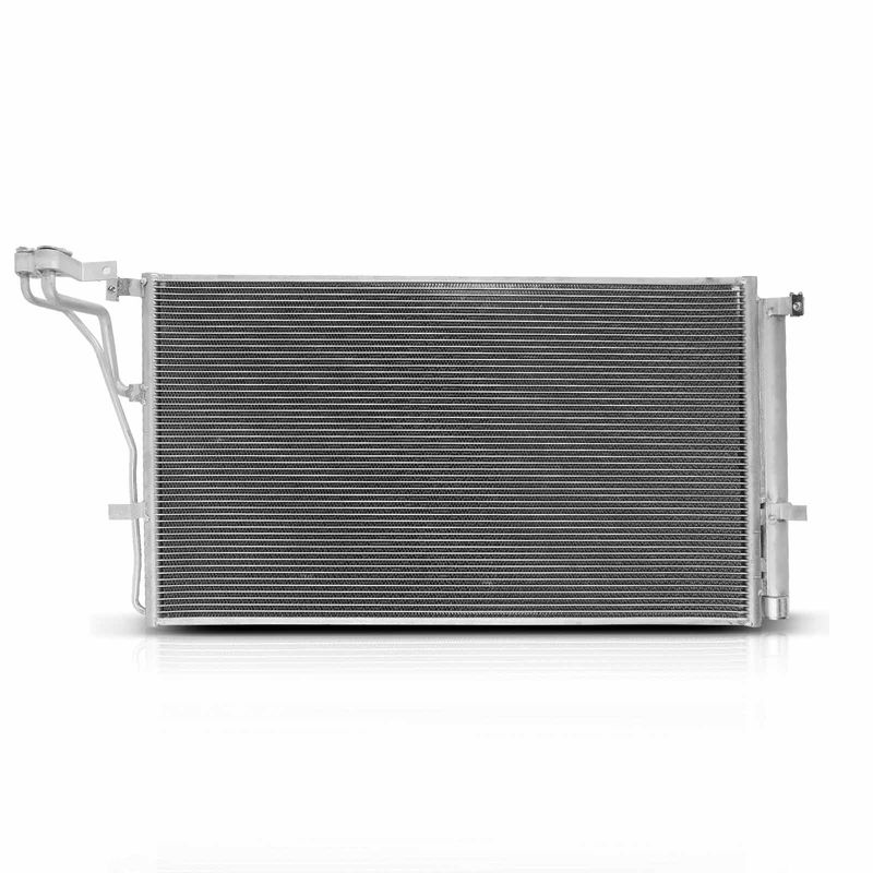A/C Condenser with Receiver Drier for Hyundai Genesis Coupe 2013-2016 V6 3.8L