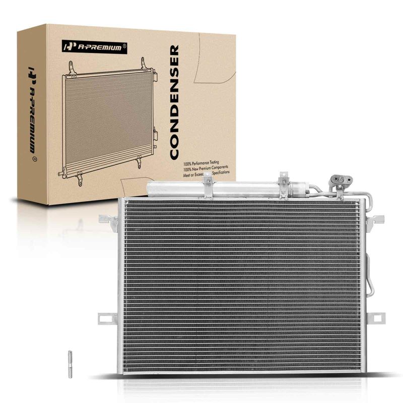 A/C Condenser with Receiver Drier for Mercedes-Benz W211 W212 C216 C219