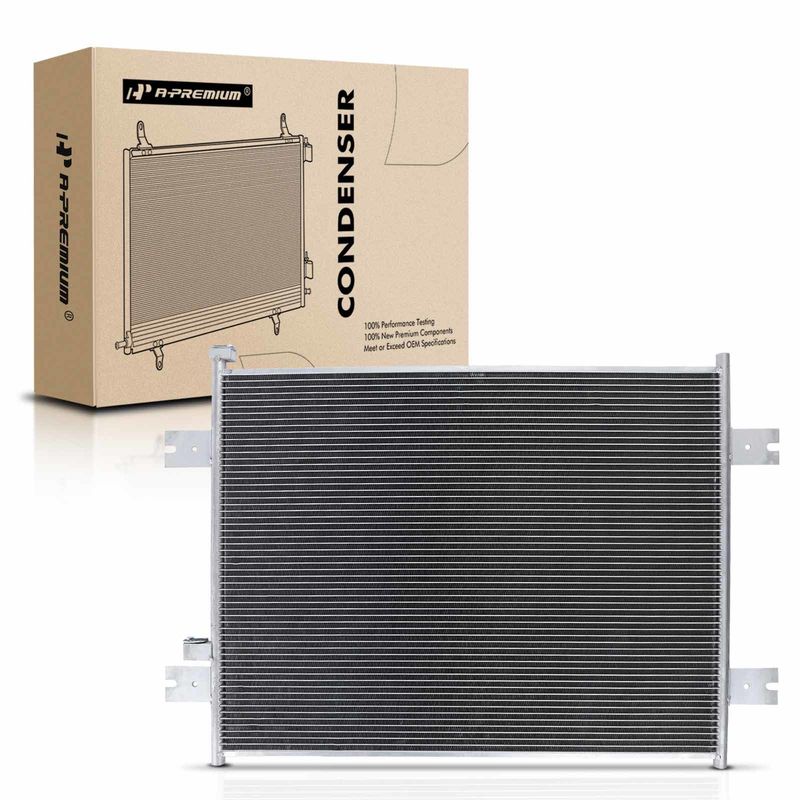 A/C Condenser without Receiver Drier for Peterbilt 330 357 378 379 385 386