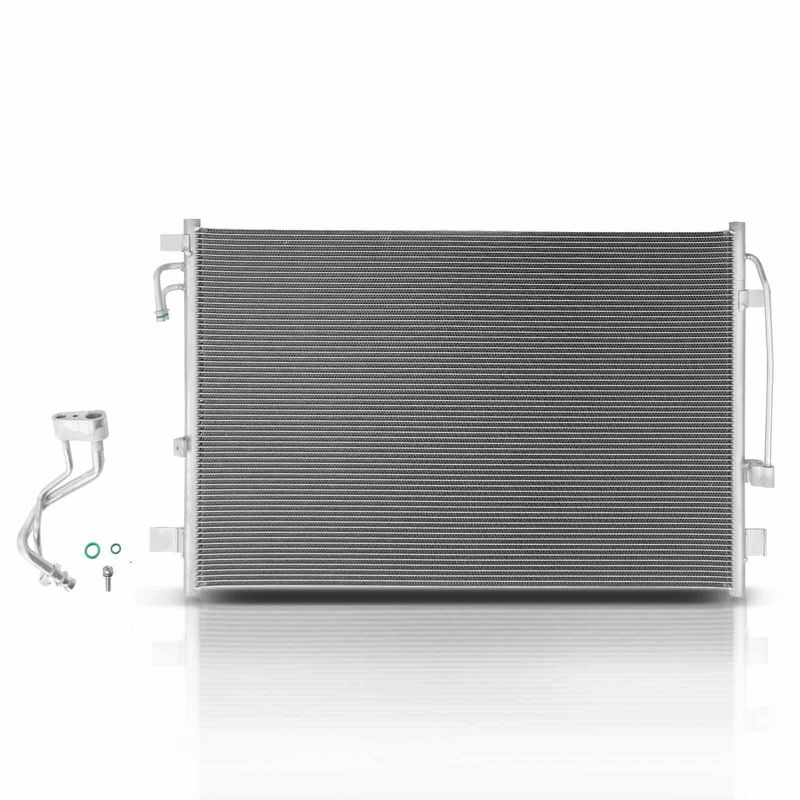 A/C Condenser without Receiver Drier for Nissan Murano 2009-2014 Quest 3.5L