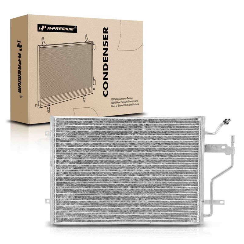 A/C Condenser without Receiver Drier for Dodge Ram 2500 Ram 3500 1994-1997