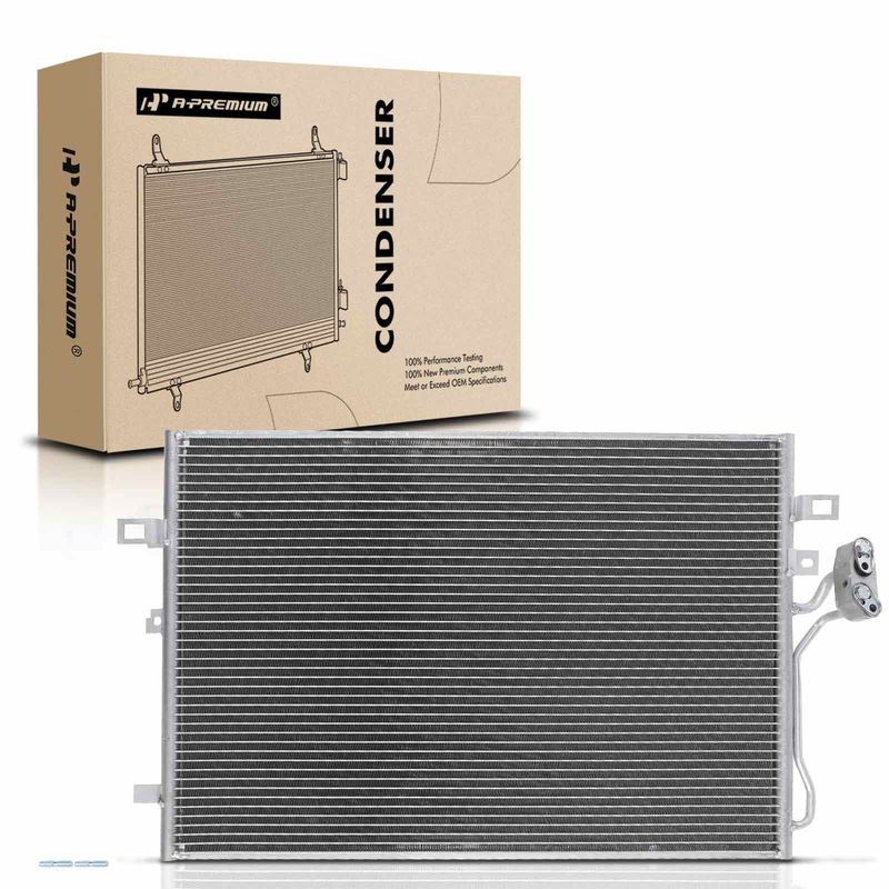A/C Condenser without Receiver Drier for Dodge Journey 2011-2020 2.4L 3.6L
