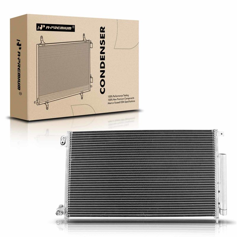 A/C Condenser with Receiver Drier for Honda Accord 2003 2004 2005-2007 Sedan