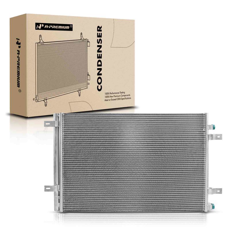 AC Condenser with Receiver Drier for Ford F-250 F-350 Super Duty 2011-2016 6.2L