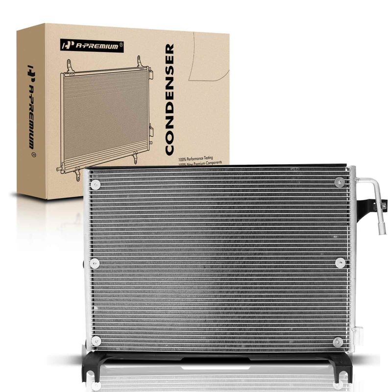 AC Condenser without Receiver Drier for Dodge Ram 1500 2500 3500 98-02