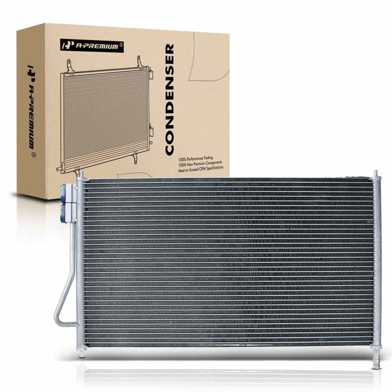 AC Condenser without Receiver Drier for Ford Focus 2005-2007 2.0L 2.3L 2.5L
